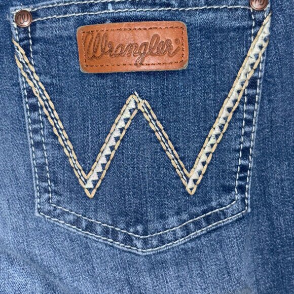 Wrangler Retro Mae mid-rise bootcut maternity jeans sz 1x32 NWT - Picture 7 of 10